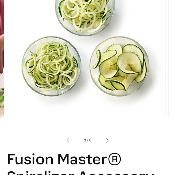 Tupperware Spiralizer Kitchen Tool Set - Picture 11 of 11
